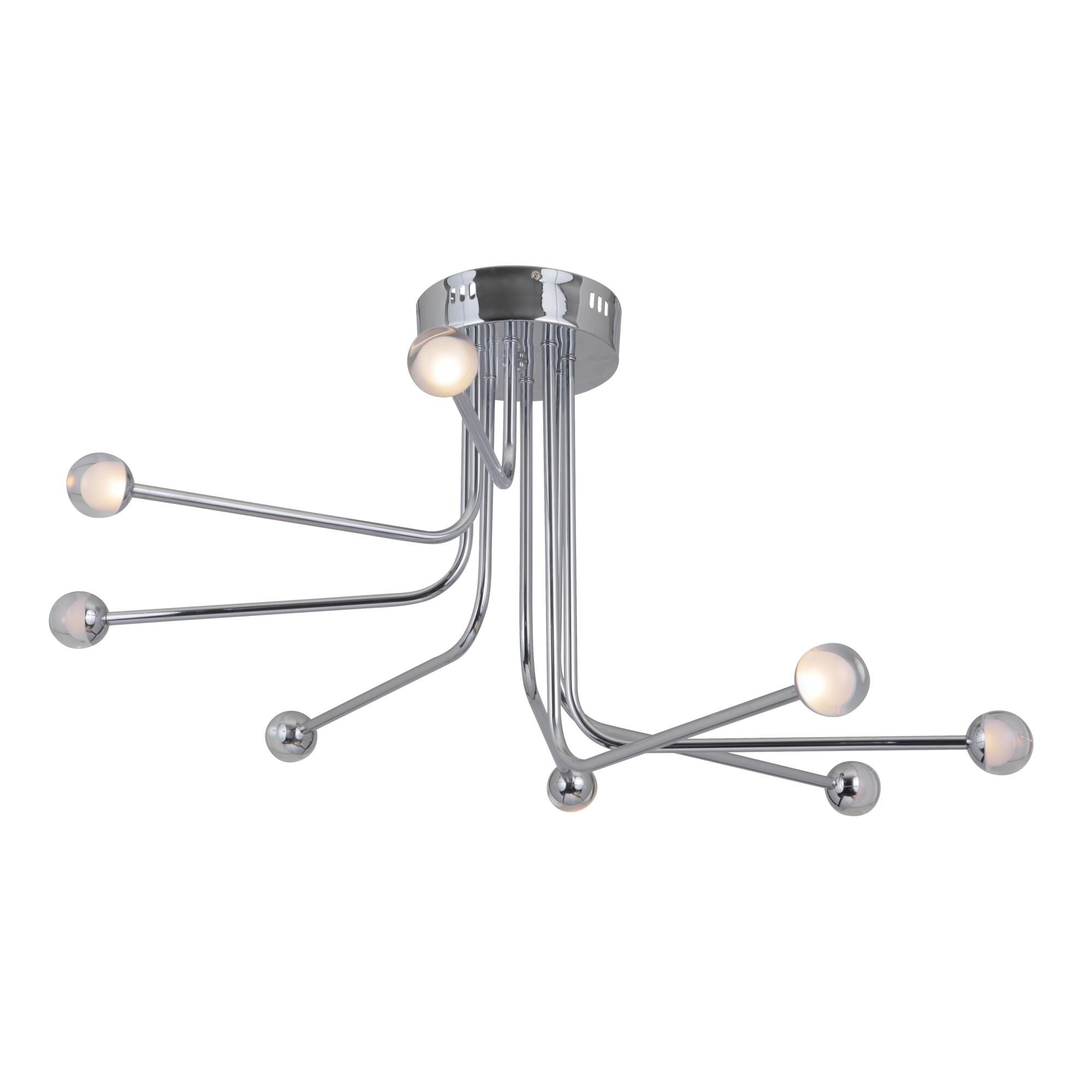 Solis 33 Inch 8 Light LED Flush Mount by Craftmade